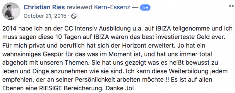 Kern-Coaching-Ausbildung-ChristianRies-Feedback